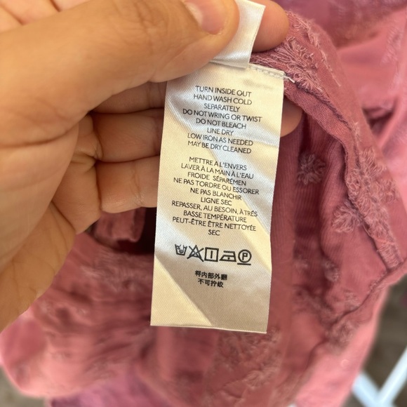 Anthropologie Pilcro Jolie Pintucked Blouse - Picture 12 of 13